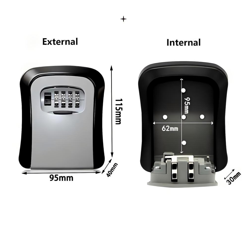 Home Security Essential - Cassetta di Sicurezza a Muro con
