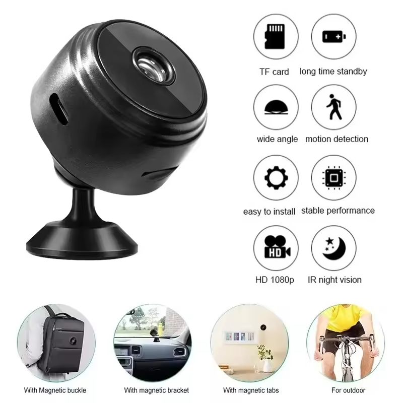 Home Security Ultimate - Telecamera di Sicurezza A9 Mini WiFi