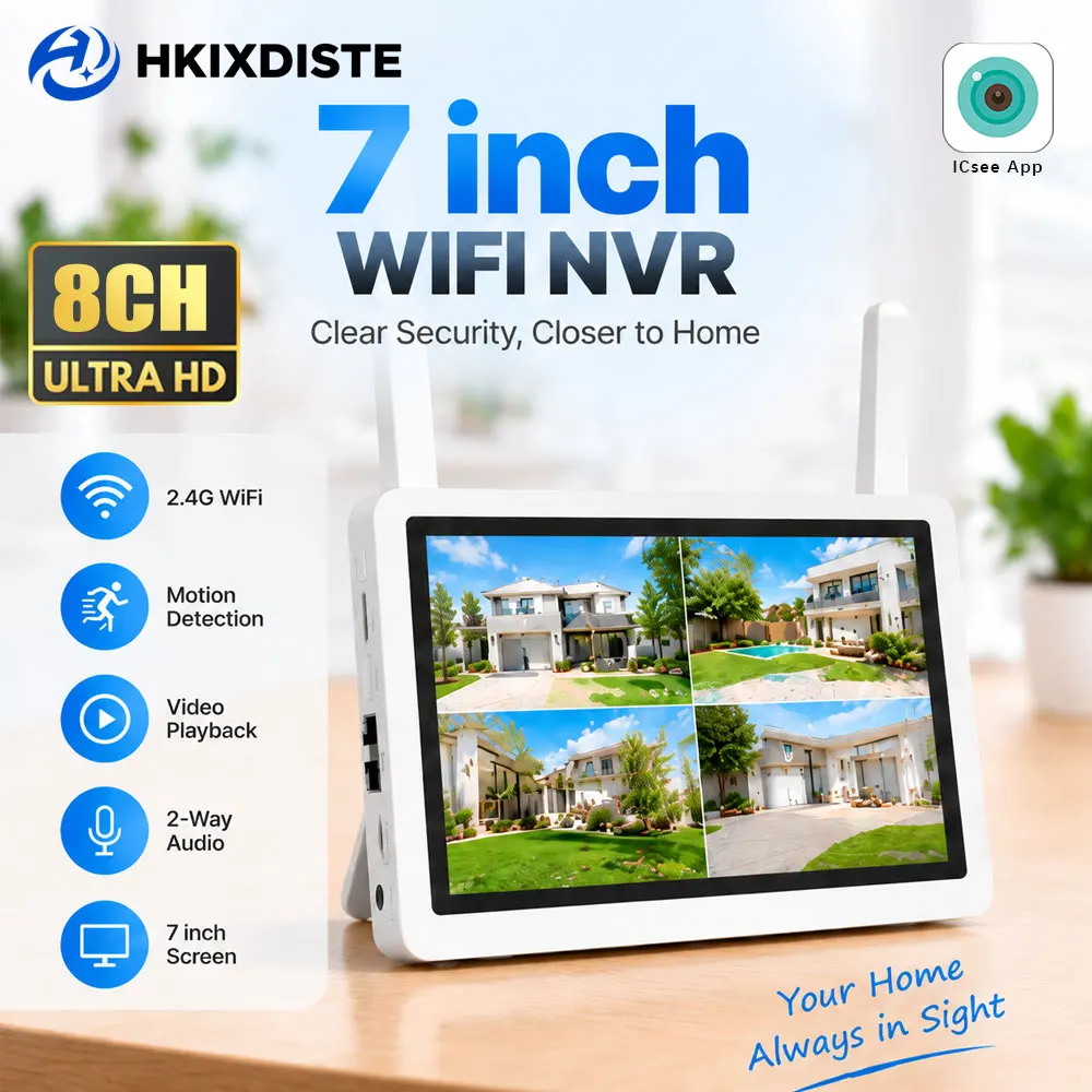 Home Security Alarm System - Sistema di telecamere di sicurezza NVR
