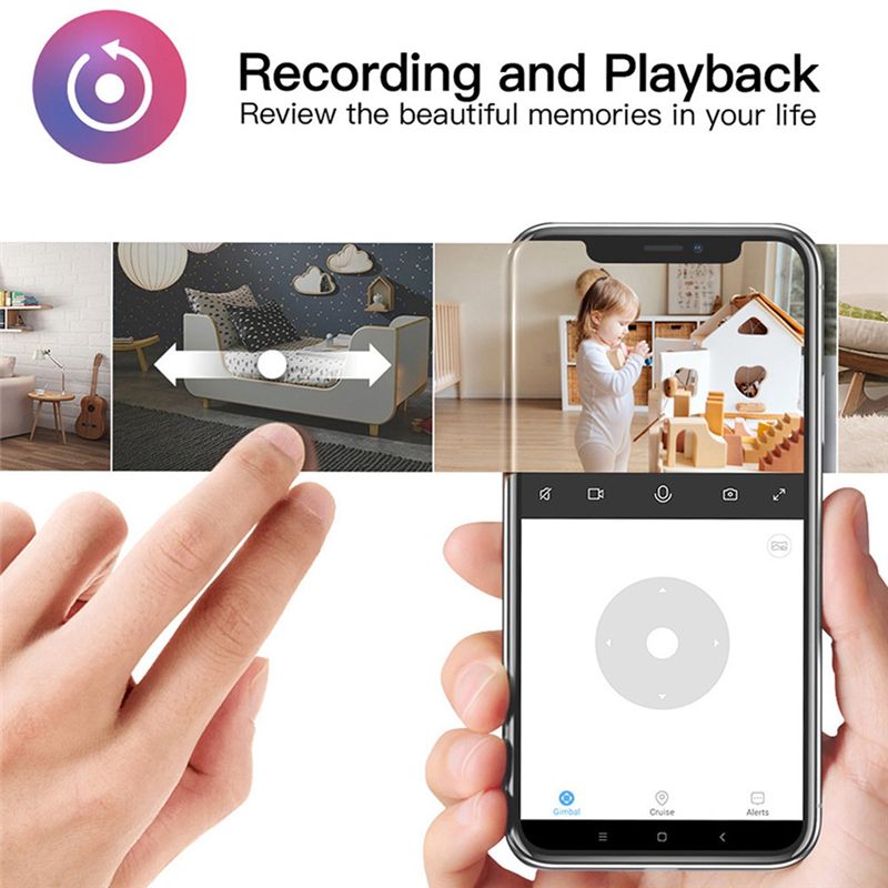 Home Security Essential - Telecamera Wi-Fi Essenziale per Interni Tuya,