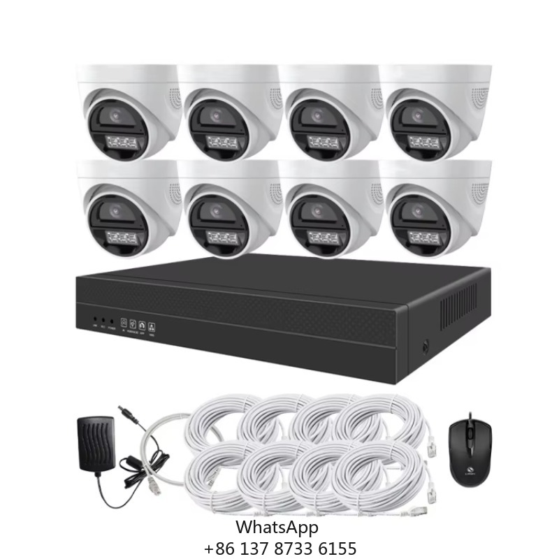 Home Security Camera System - Kit Telecamere CCTV 4ch 8ch Full
