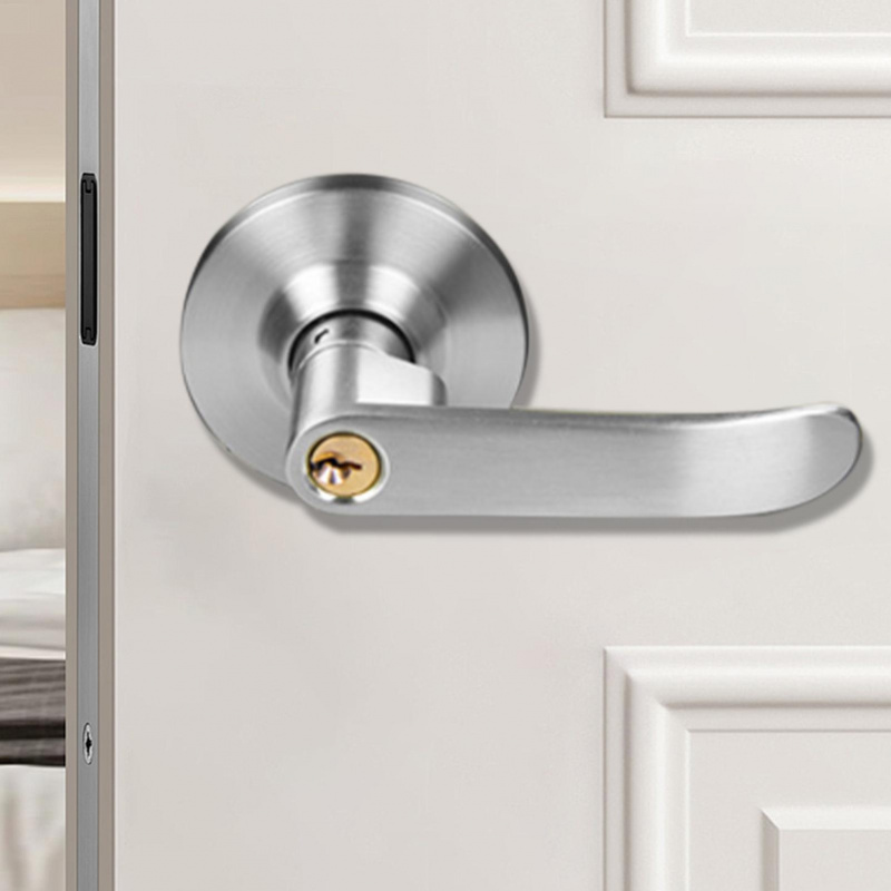 Home Security Essential - Serratura a Sfera Premium con Maniglia