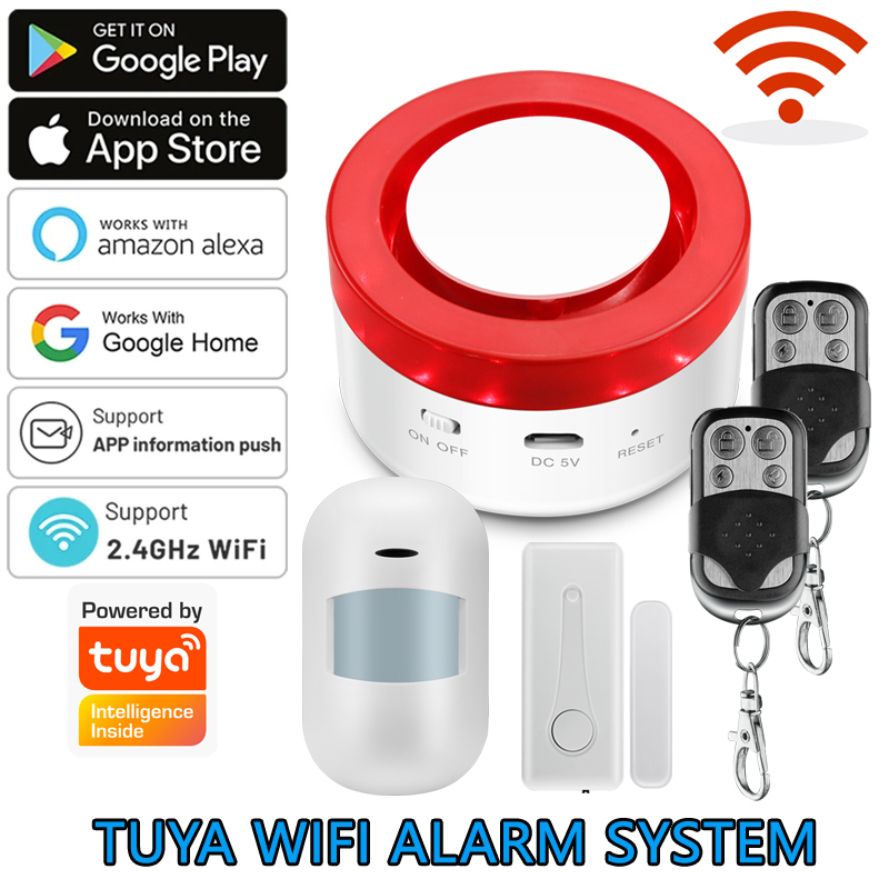 Home Security Ultimate - WiFi Tuya Sistema di Allarme Domestico