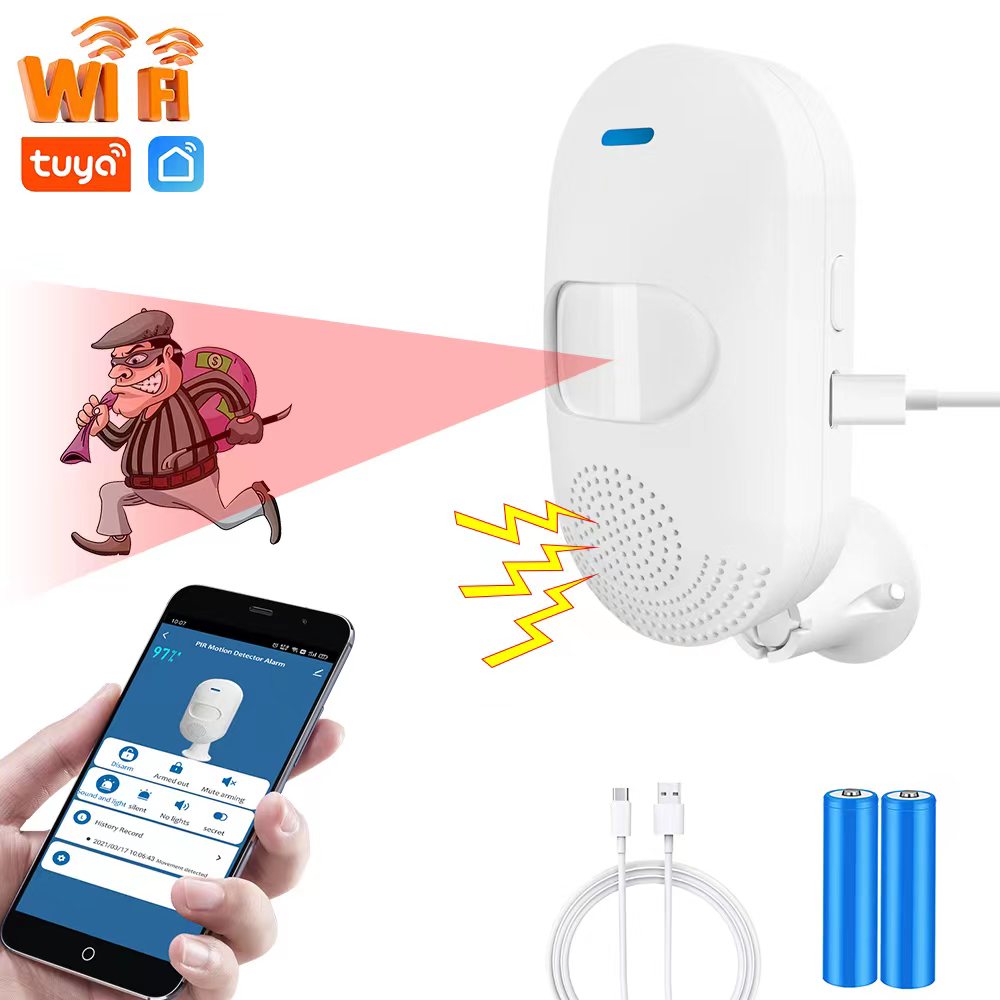 Pet Immune Pir Sensor - TAIBOAN WiFi allarme sonoro e luminoso