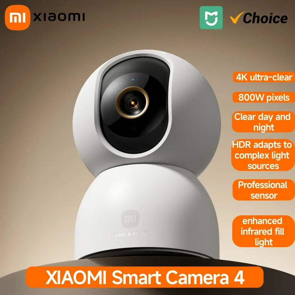 Home Security Camera Xiaomi - Nuova telecamera intelligente Xiaomi 4, Wi-Fi