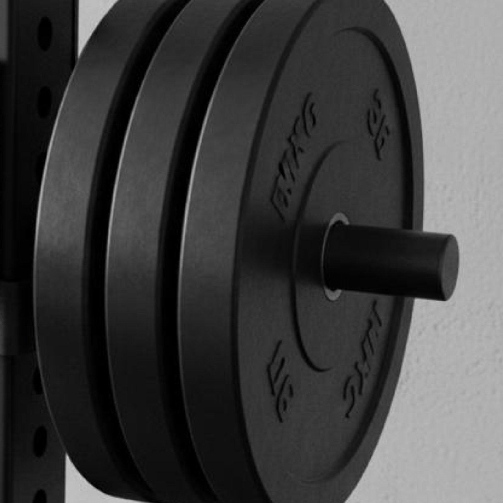 Home Security Training - Porta Dischi Multifunzionale per Bilanciere, Supporto