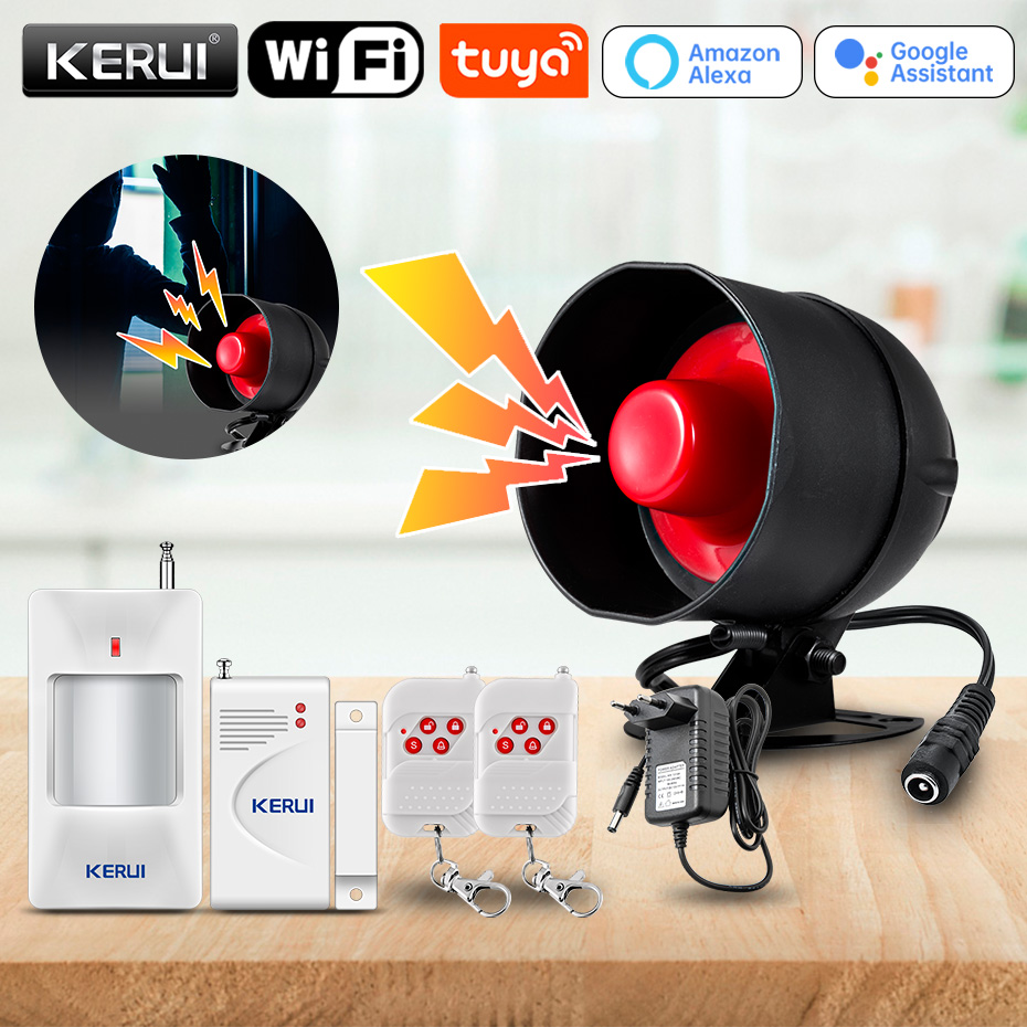 Home Security Ultimate - KERUI Tuya Smart WIFI Sistema di