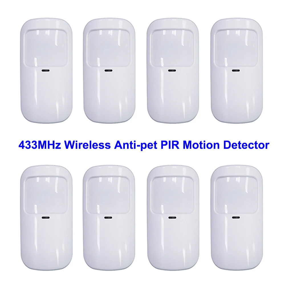 Home Security Adt - Rilevatore a infrarossi Wireless 433MHz bianco