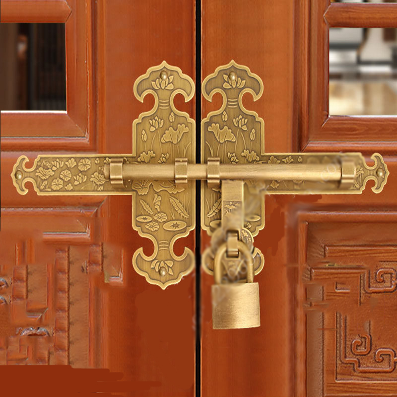 Home Security Tapo - Serratura Vintage Cinese in Ottone Massiccio