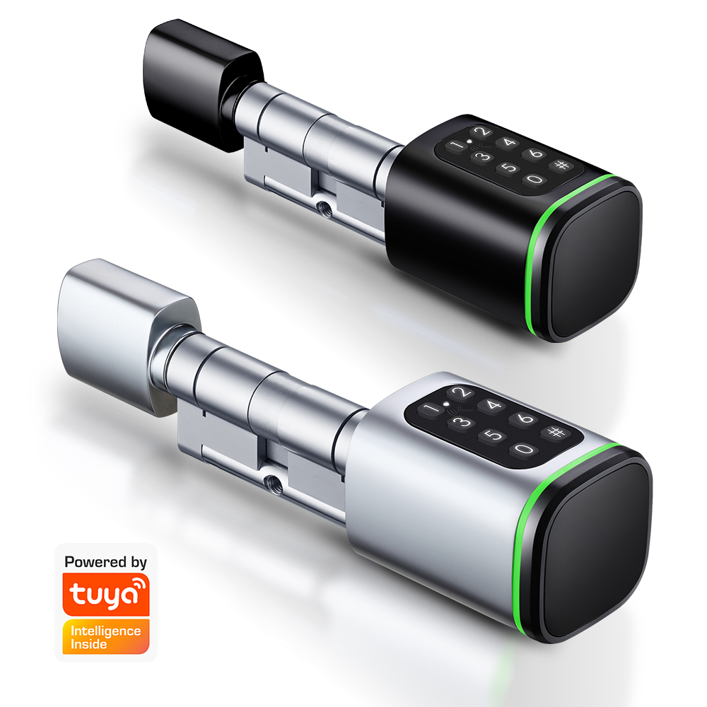 Home Security Essential - Serratura a cilindro intelligente Tuya 60-90mm