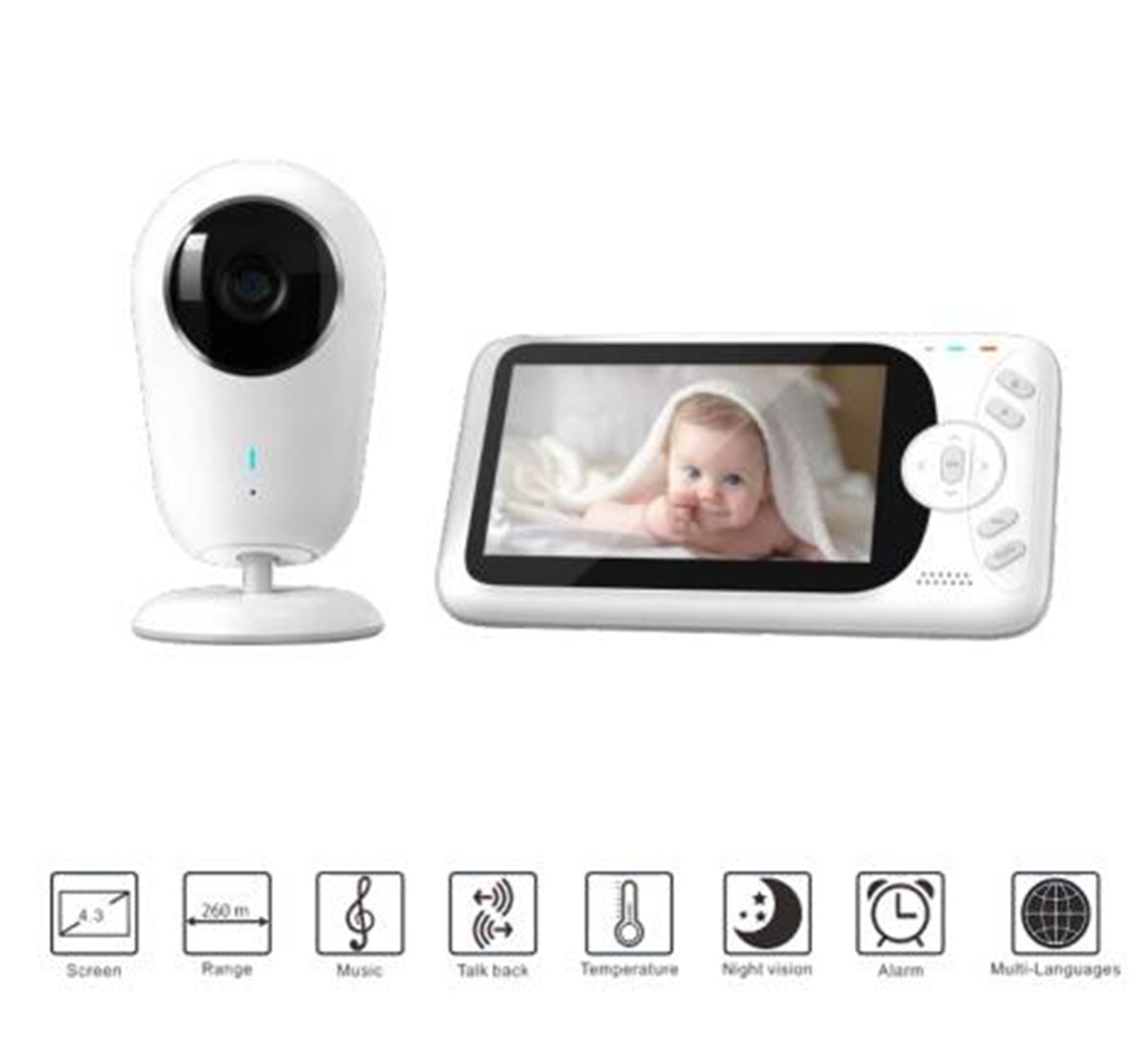 Baby monitor wireless Full HD  - Home Security Wireless Cameras recensione e prezzo