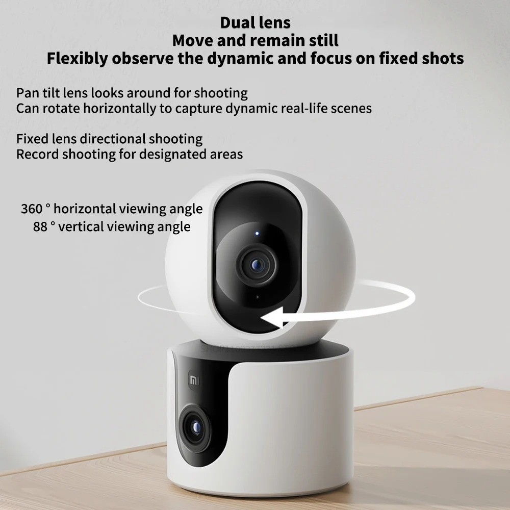 Xiaomi C300 Smart Camera Doppi - Home Security Camera Xiaomi recensione e prezzo