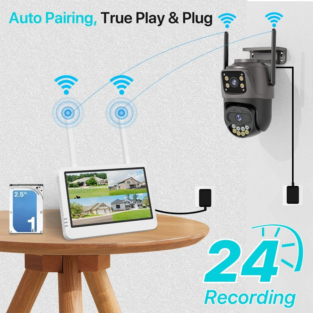 Sistema di telecamere di sicur - Home Security Alarm System recensione e prezzo