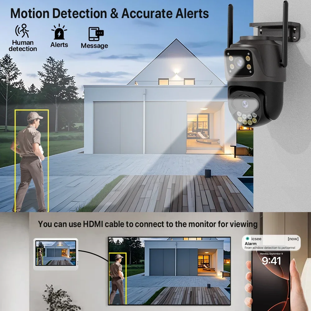 Sistema di telecamere di sicur - Home Security Alarm System recensione e prezzo