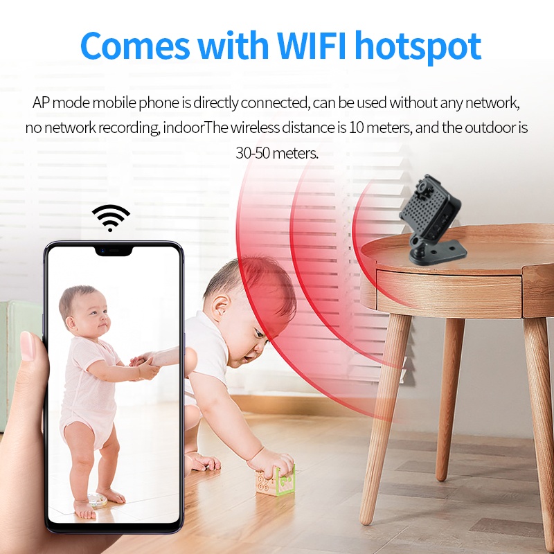 Mini Telecamera Wi-Fi W18 di A - Home Security Wireless Cameras recensione e prezzo