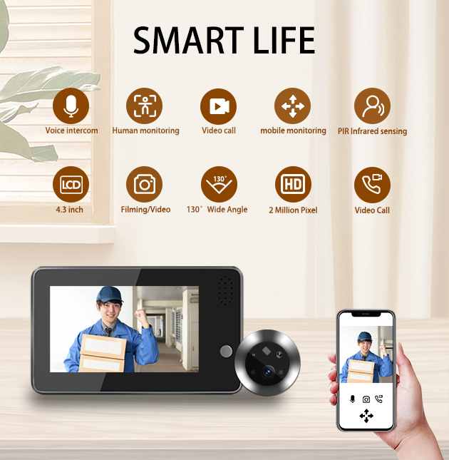 Videocitofono WiFi Tuya Smartl - Home Security Wireless Cameras recensione e prezzo