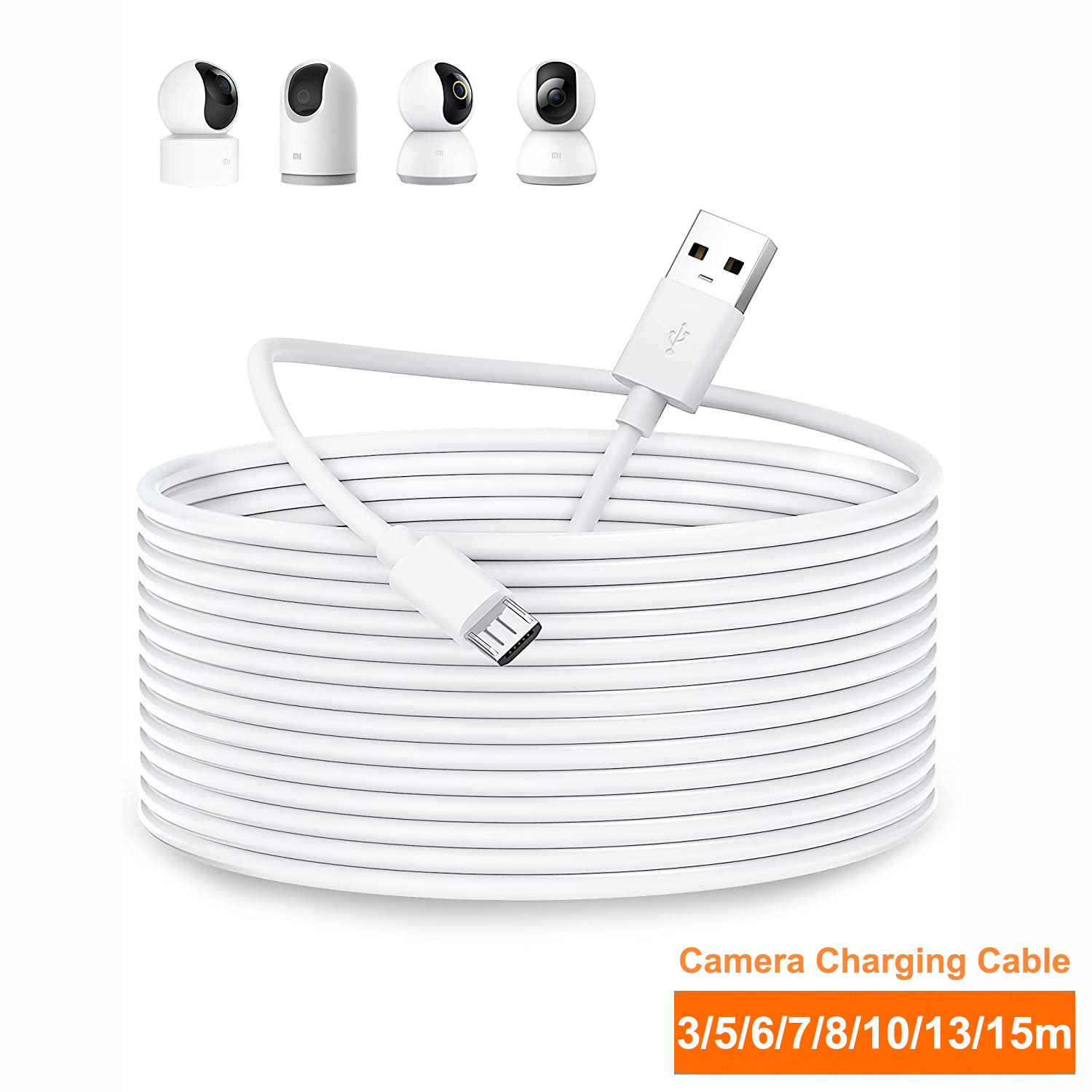 Cavo di prolunga micro USB da  - Home Security Camera Xiaomi recensione e prezzo