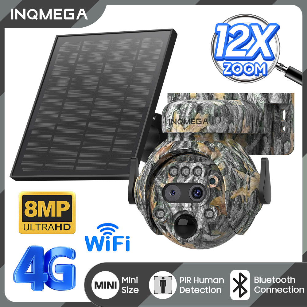 INQMEGA 8MP Telecamera ad ener - Camera Solar Wireless recensione e prezzo