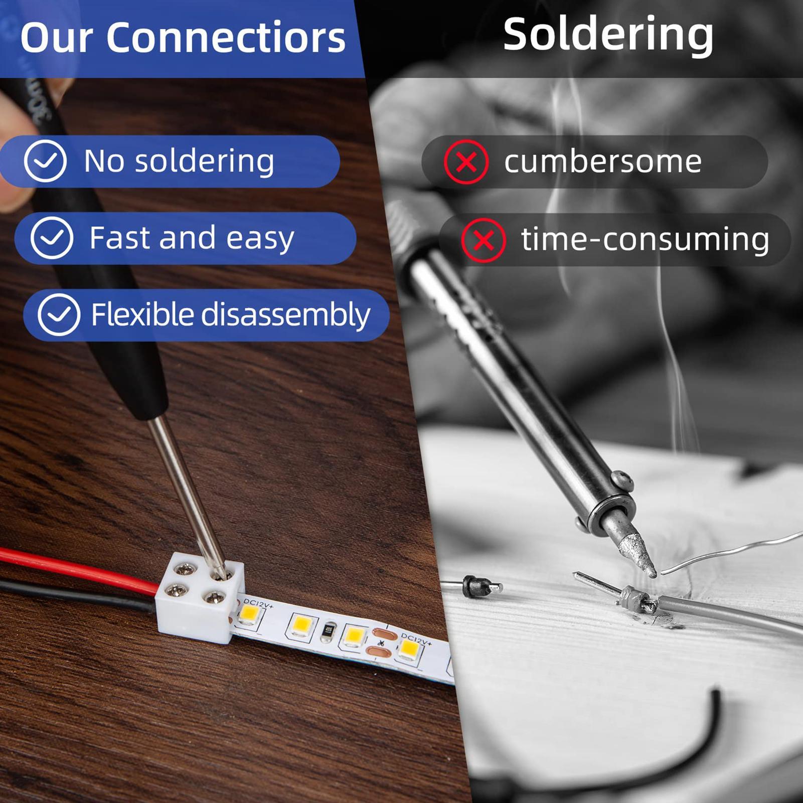 Connettori per strisce LED Con - Home Security Providers recensione e prezzo