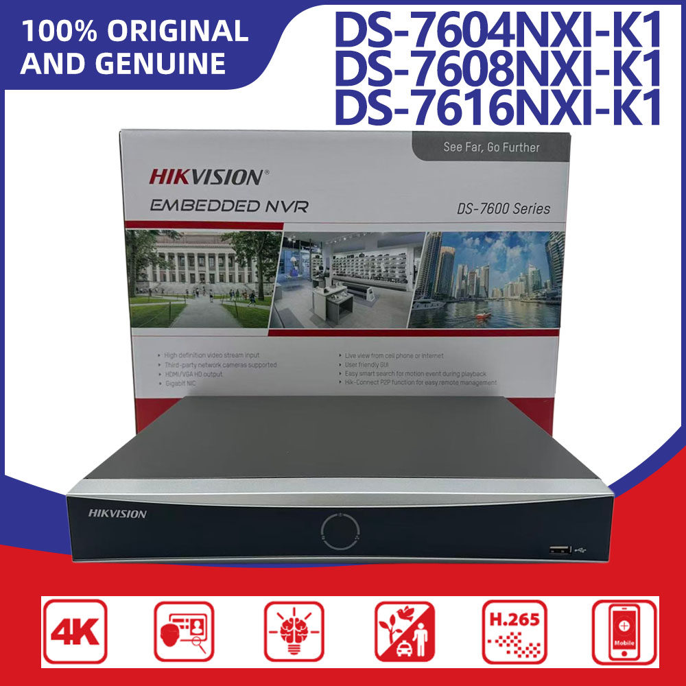 Hikvision DS-7604NXI-K1 DS-760 - Home Security Hikvision recensione e prezzo